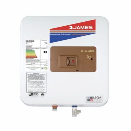 Calefón Termotanque James con Tanque de Cobre 30 L Calefón Termotanque James con Tanque de Cobre 30 L