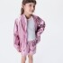 SHORTS FEM ROSA/GRAFITO