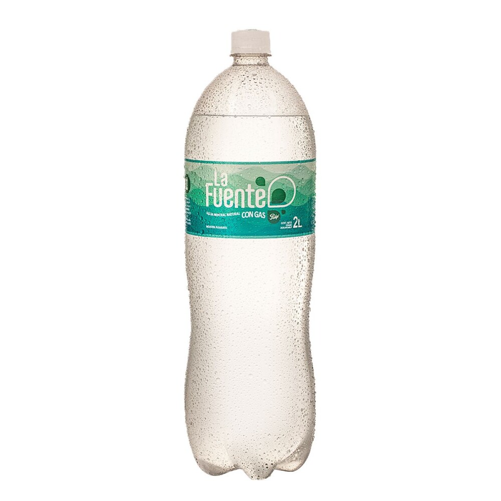 LA FUENTE AGUA C/GAS ENVASE X 2000 ML. única