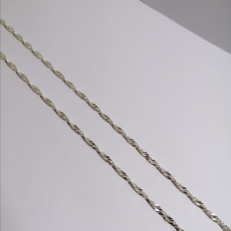 Cadena singapur plata Cadena singapur plata