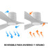 Ventilador De Techo James Vtl45 VENTILADOR DE TECHO JAMES VTL45 0045