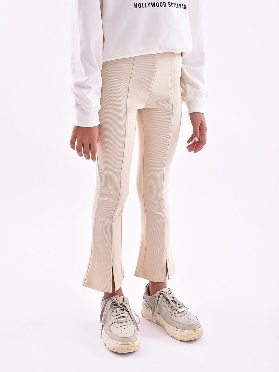 CALZA SLIT NIÑA - CRUDO 