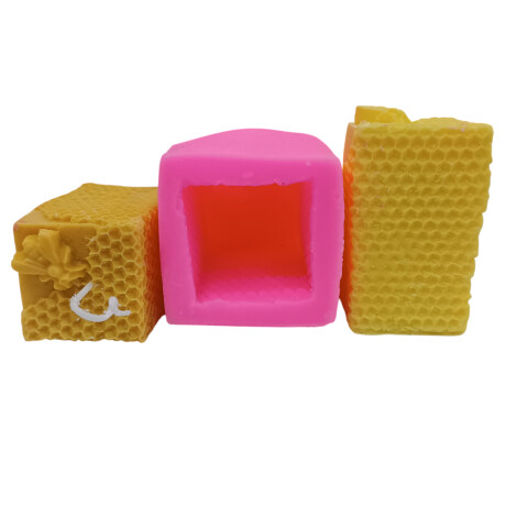 Molde de silicona para jabón y vela Molde de silicona para jabón y vela