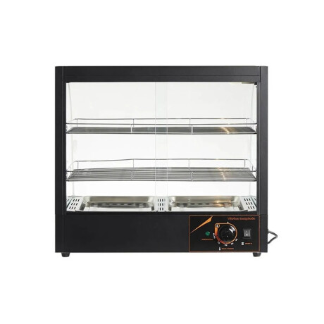 Vitrina Caliente Curva de Mesa 190 Litros 66 x 50 x 62 cm Vitrina Caliente Curva de Mesa 190 Litros 66 x 50 x 62 cm