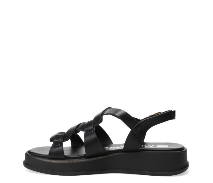 Sandalia SILES con tiras cruzadas Black