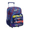 Mochila Hot Wheels Carro Azul - Rojo - Amarillo