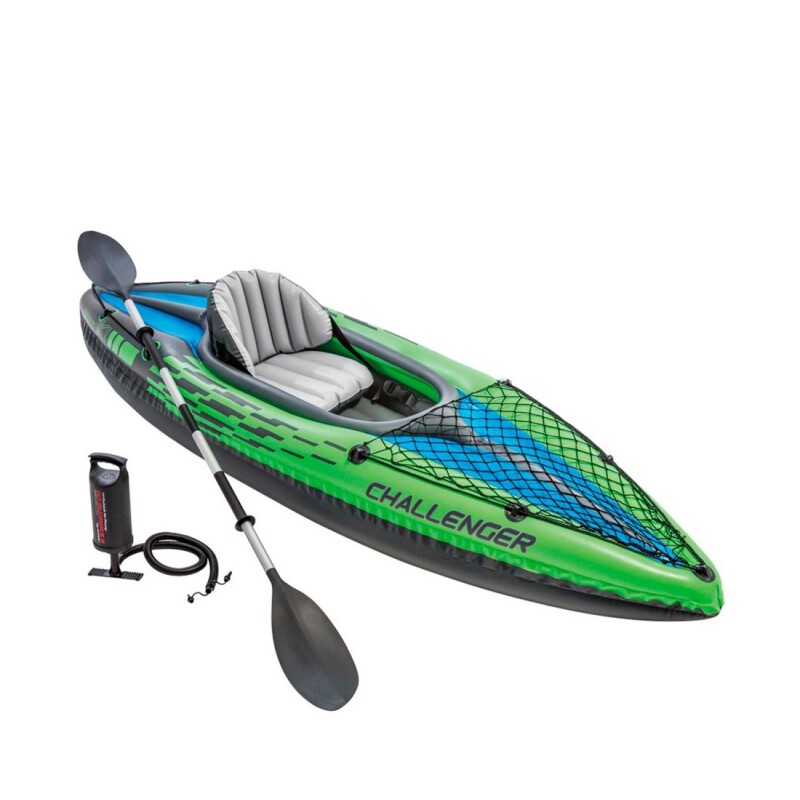 INTEX KAYAK INDIVIDUAL CHALLENGER K1 SERIE SPORT SET +REMO +INFLADOR Intex Kayak Individual Challenger K1 Serie Sport Set +remo +inflador