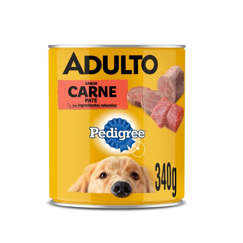PEDIGREE PATÉ LATA CARNE 340 GRAMOS PEDIGREE PATÉ LATA CARNE 340 GRAMOS