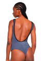 MALLA MUJER FILA DOUBLE Azul-estampado
