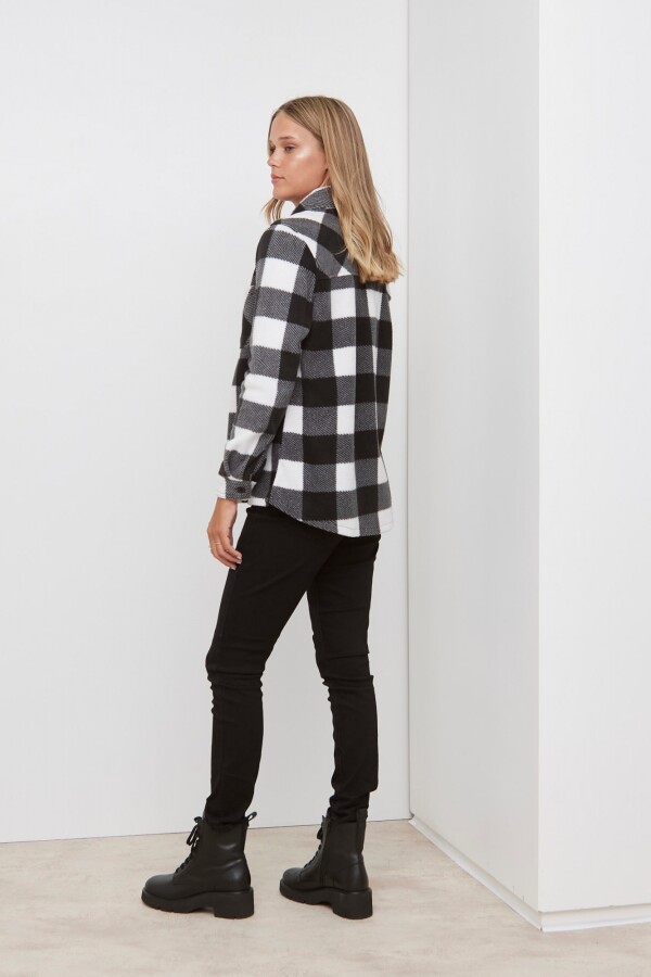 Sobrecamisa Soft NEGRO/BLANCO
