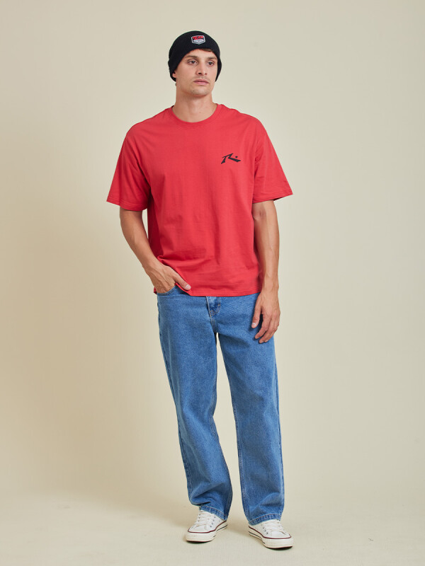 T-SHIRT GALIS RUSTY Rojo