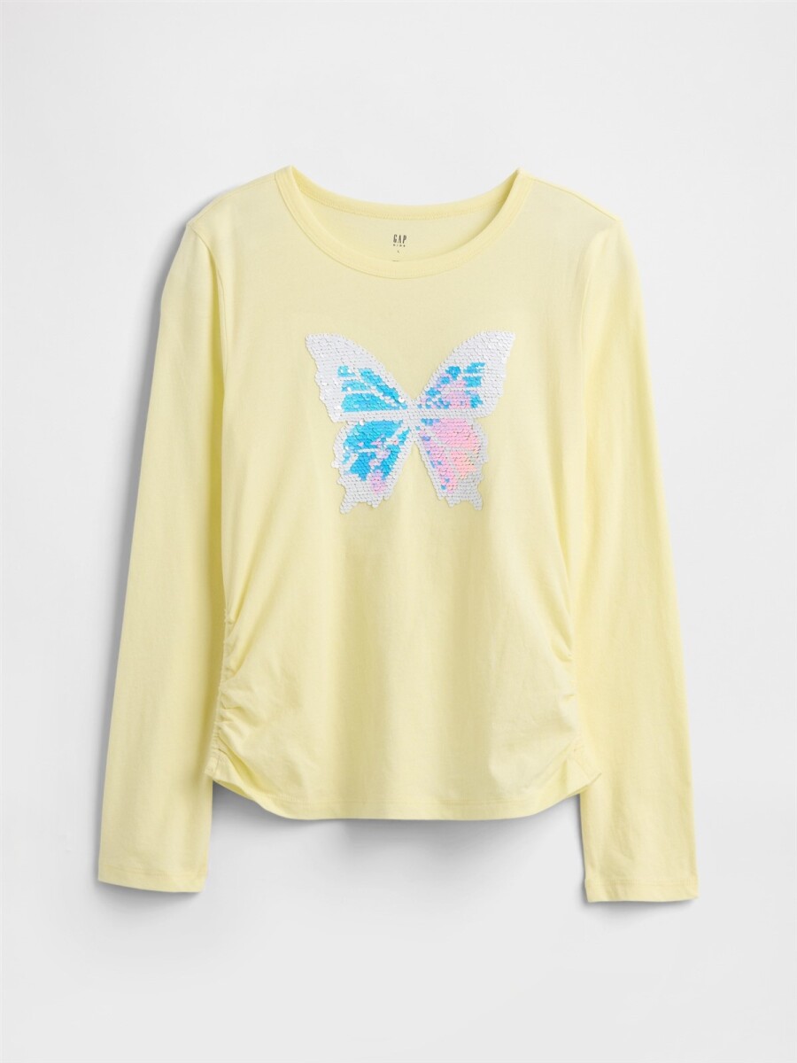 Remera Niña - Yellow Glow 077 