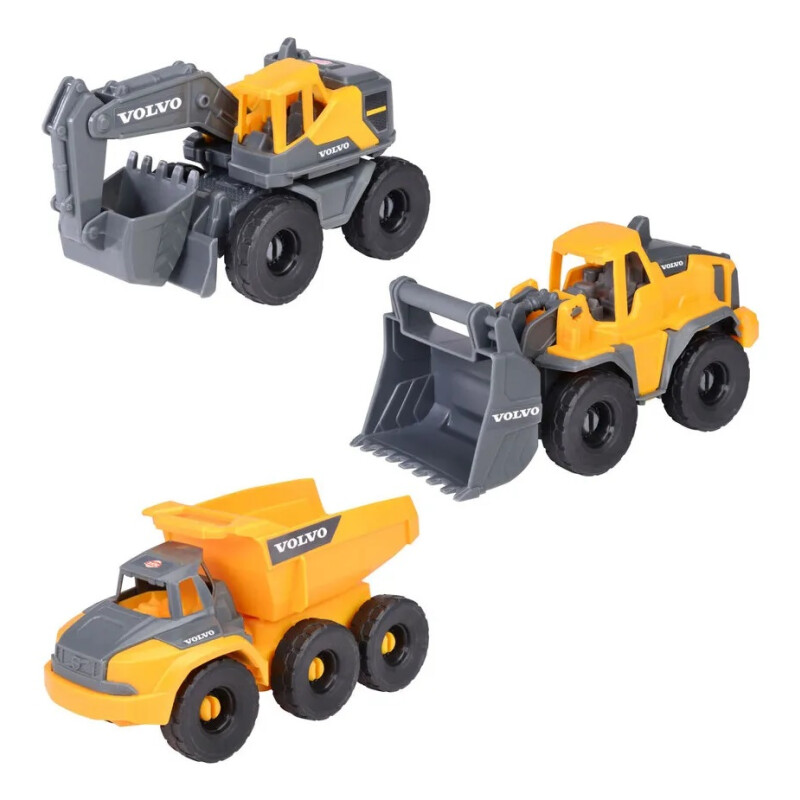 Maquina Construcción Set X3 Dickie Toys Volvo Maquina Construcción Set X3 Dickie Toys Volvo