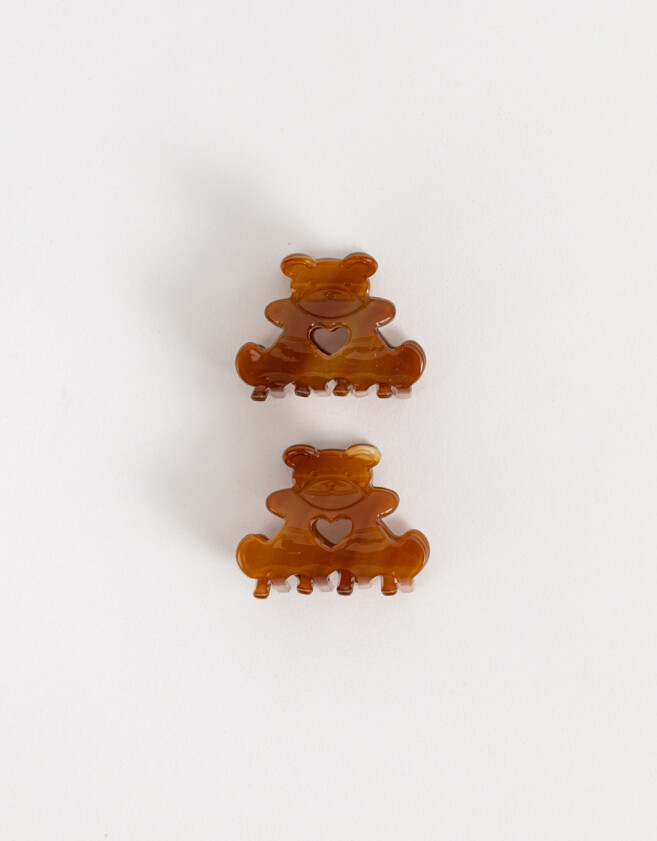 Broches Sets Osito Set De Broches Teddy - Marron Beige