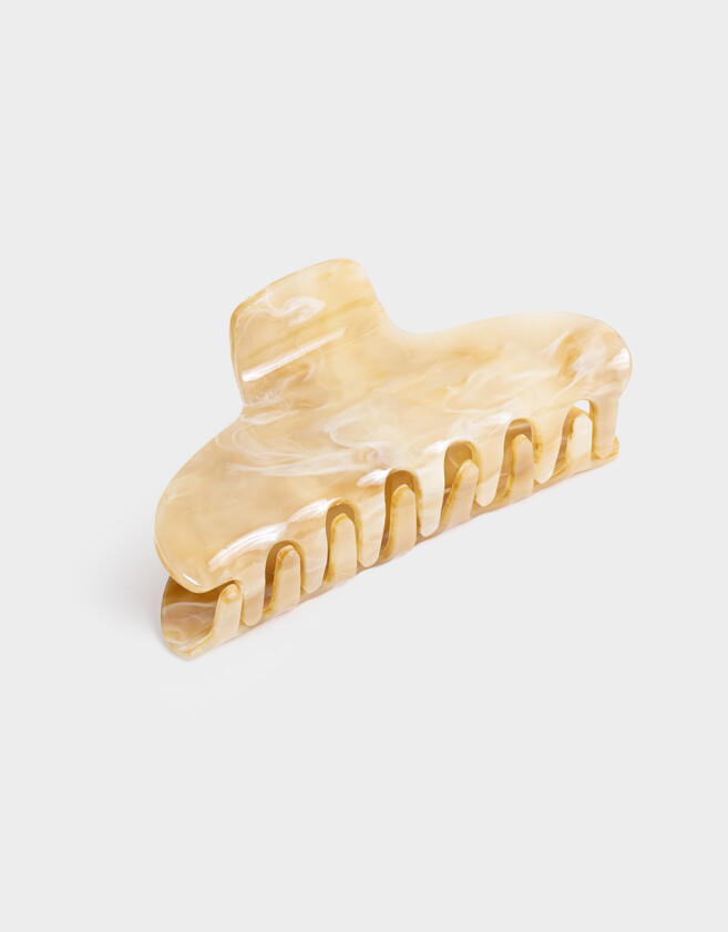 Broche De resina Broche De Resina - Blanco Crudo