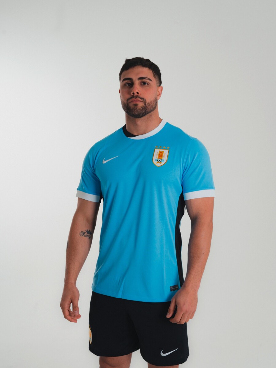 Remera Oficial Uruguay de Hombre - Azul 