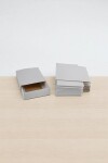 Pack x 20 unid - caja 13 eco tipo caja fosforo 10x14x3 cm. BLANCO