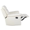 Sofa Lexus 1 Cuerpo Recliner Pu Crema Sofa Lexus 1 Cuerpo Recliner Pu Crema