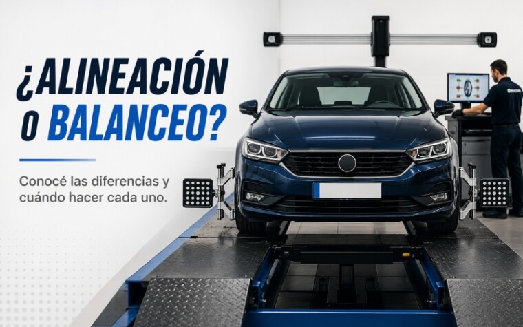 ¿Alineación o balanceo? Descubrí las diferencias y cuándo necesita tu auto cada uno