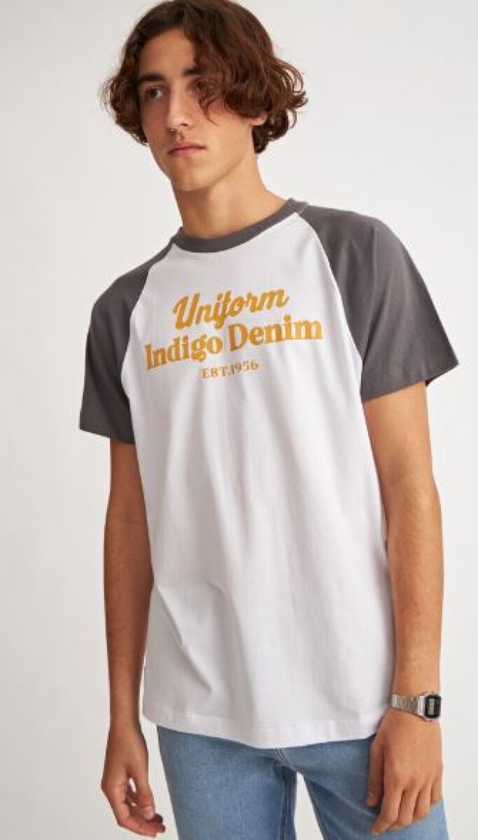 T-SHIRT UNIFORM DOMINIC - BLANCO 