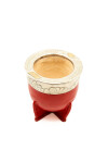 MADE IN URUGUAY MATE IMPERIAL ALPACA Y BRONCE ROJO