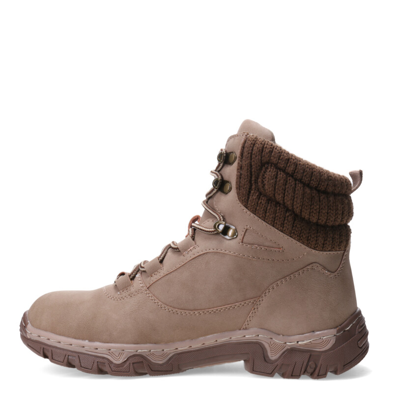 Bota de Mujer Miss Carol MOUNTY acordonada Beige