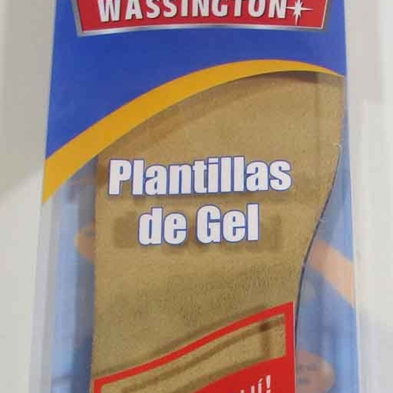 Limpiador Wassington Plantilla de Gel Marrón Camel