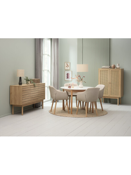 Aparador HALMBY 3 puertas color roble Aparador HALMBY 3 puertas color roble