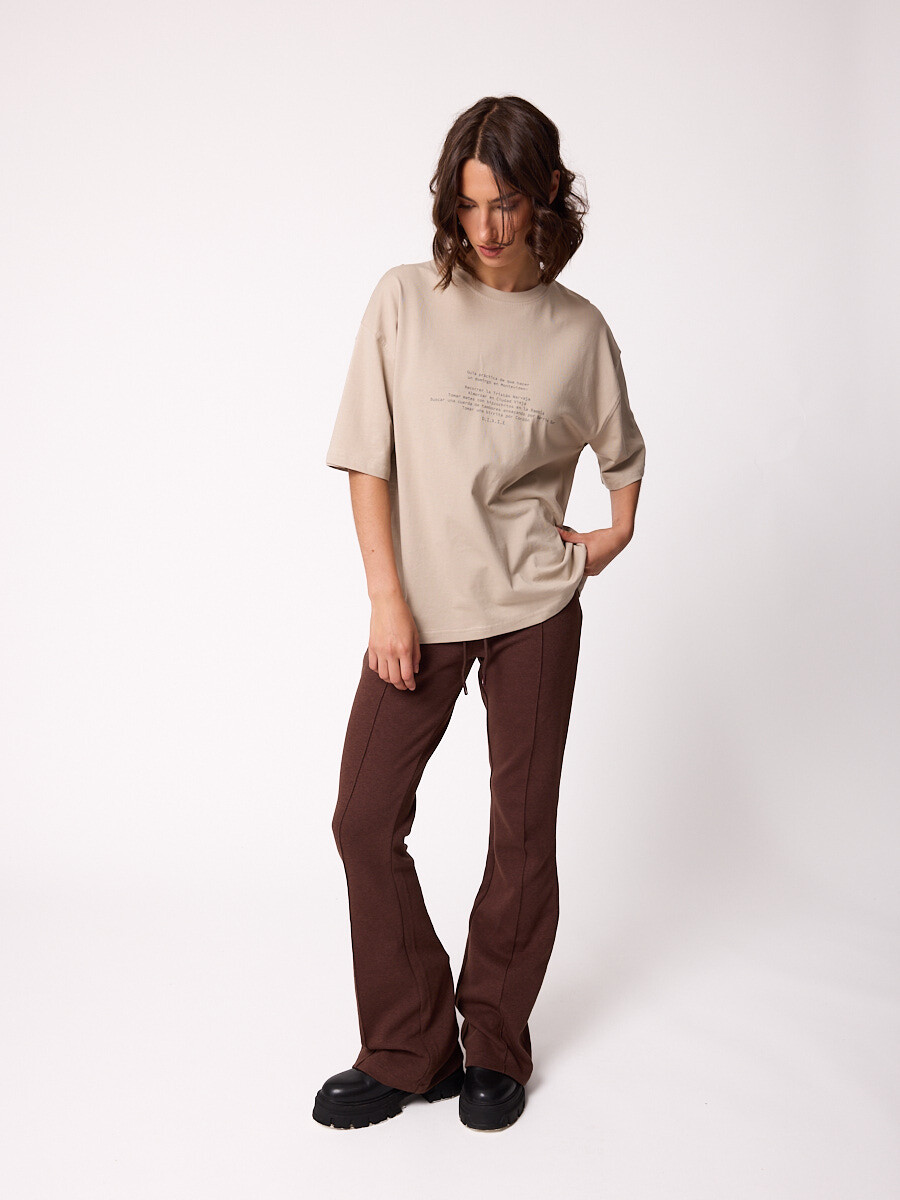 PANTALON MOCCA DIXIE Ce/hojas