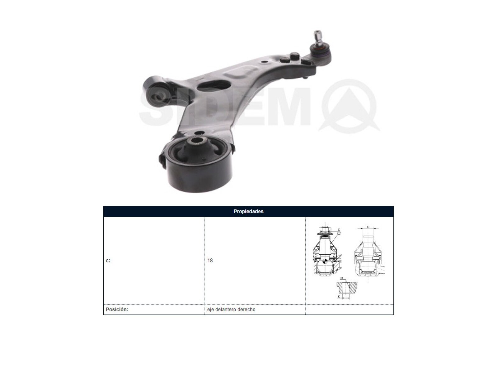 Parilla De Suspension Del Hyundai Tucson, Kia Sportage 11-16 Der 