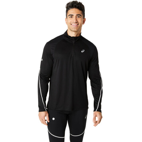 Road Lite-Show 1/2 Zip Top - Hombre Performance Black