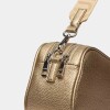 Bandolera Adisa En Efecto Cuero Oro