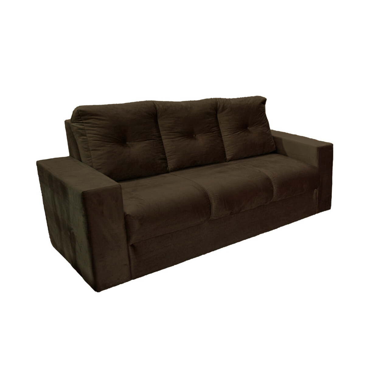 SOFA RUBI 3-2 LUGARES MARRON MACETA INVERFIN - Unica 