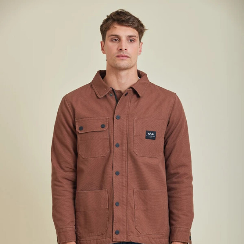 Sobrecamisa Rusty Severin MARRÓN