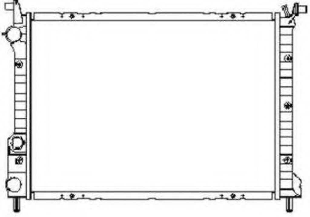 RADIADOR FIAT PALIO 1.7D (52X36) REACH