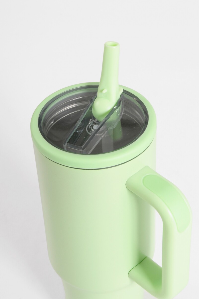 Mug vaso acero 1180 litros verde