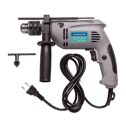Taladro 1/2" 500W con percutor, velocidad variable TH0102