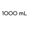 Probeta base hexagonal 1000 mL