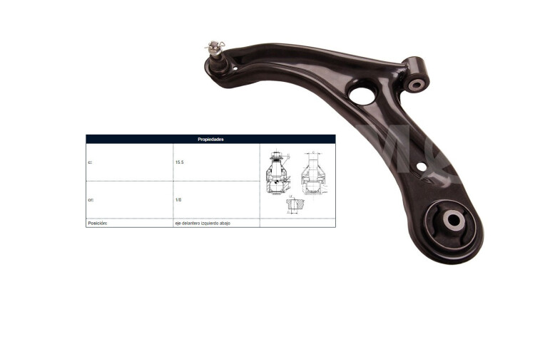 Parilla De Suspension Delantera Honda Fit 14-25 Izq Parilla De Suspension Delantera Honda Fit 14-25 Izq