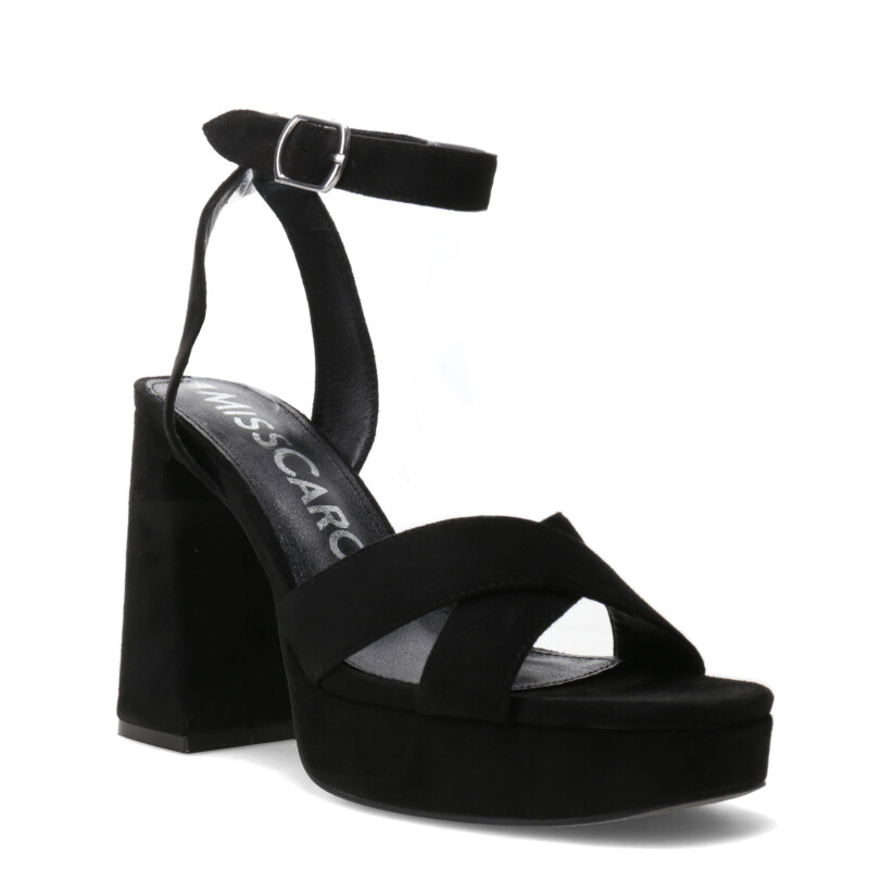 Sandalias de Mujer Miss Carol Vora Negro