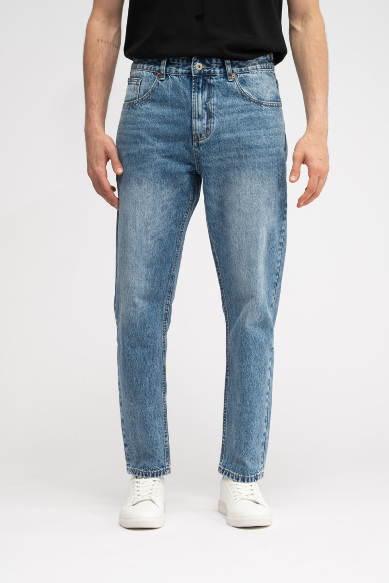 Pantalon jean vintage recto Azul