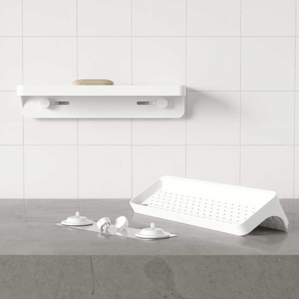ORG DUCHA PLASTICO-RECICLADO BLANCO FLEX