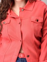 Campera Violet Rojo