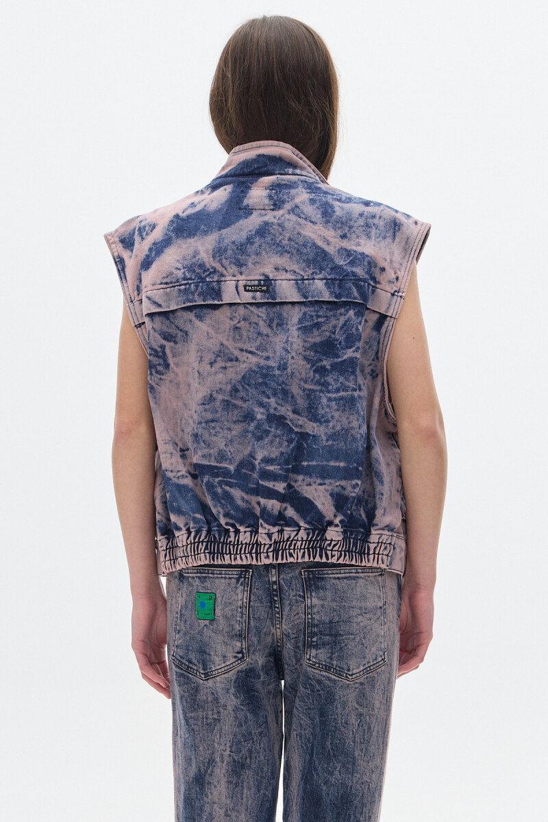 Chaleco Explorer Washed Rose