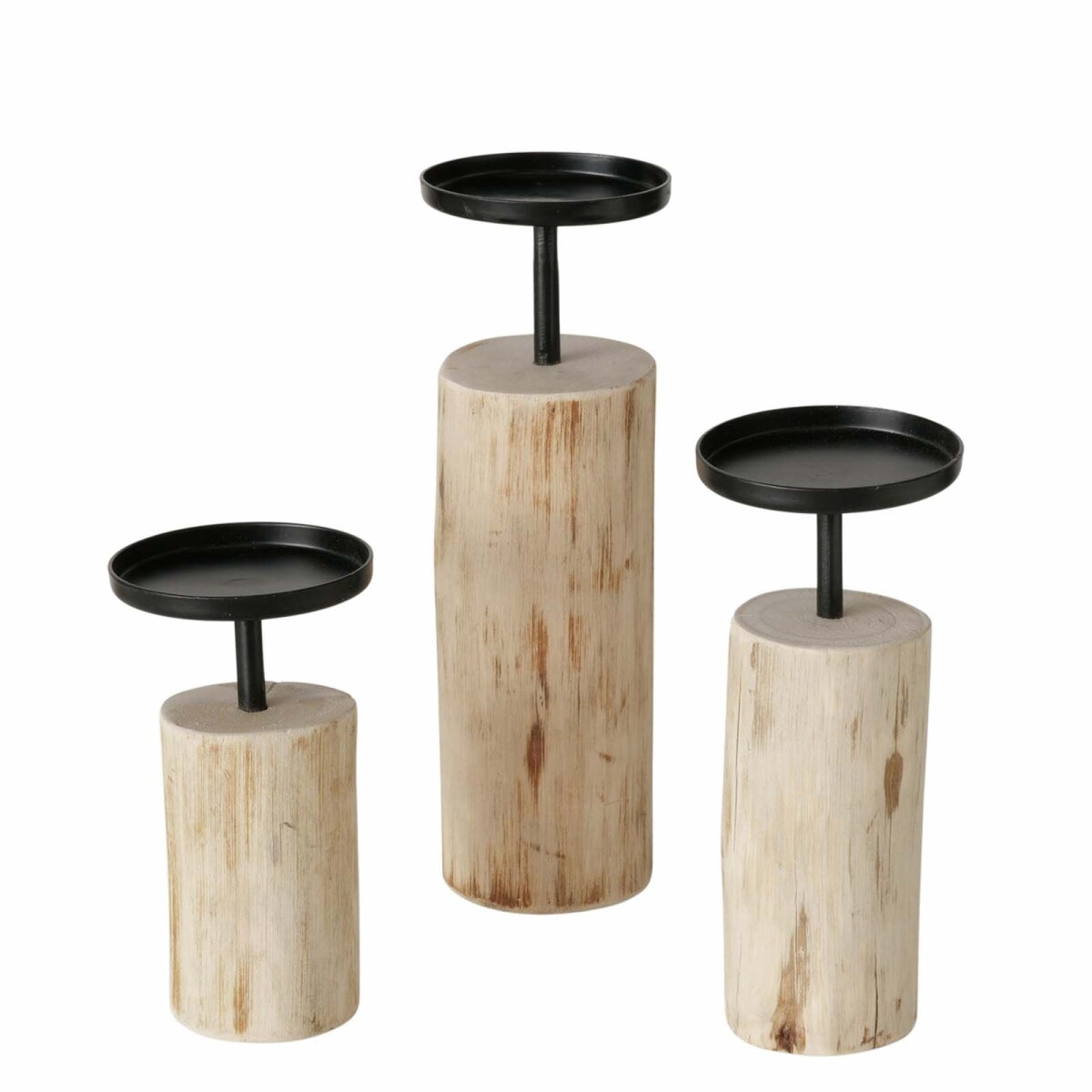 PORTAVELAS TEMPE - MATERIALES-MIXTOS MARRON 4221400 