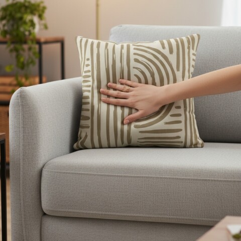 Almohadón Decorativo 45x45 cm - Sahara – Cojín para Cama y Sofá – Cojín Suave para Cama y Living Almohadón Decorativo 45x45 cm - Sahara – Cojín para Cama y Sofá – Cojín Suave para Cama y Living