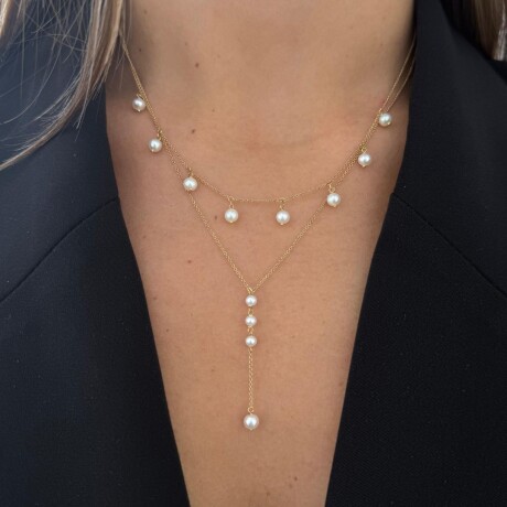 Collar Doble Corbatero - Oro 18k Collar Doble Corbatero - Oro 18k