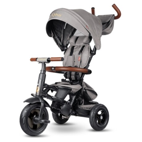 Triciclo Plegable RITO DELUXE Qplay Gris Triciclo Plegable RITO DELUXE Qplay Gris