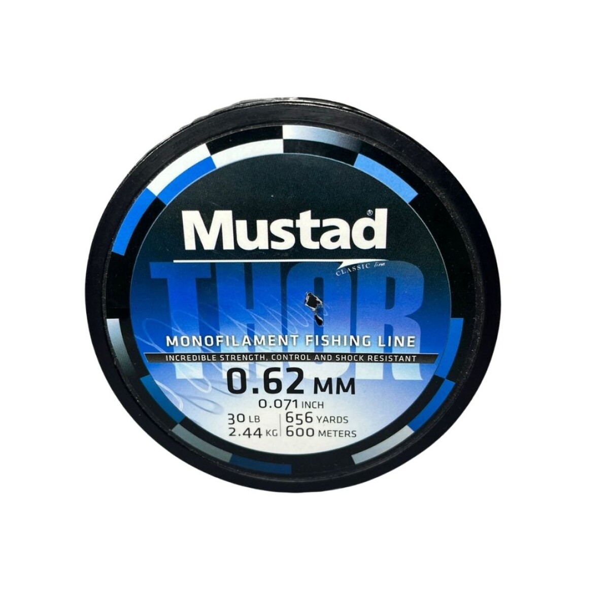 Tanza Mustad Thor Amarilla Flúo 0,62 mm 600 m 13 kg ML031-62-600 