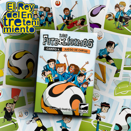 Juego De Mesa Los Futbolísimos Campo 4 Cartas Buró Juego De Mesa Los Futbolísimos Campo 4 Cartas Buró
